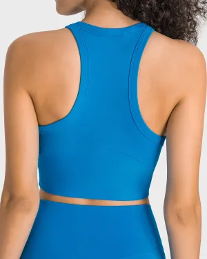 Allison Sports Bra - Blue