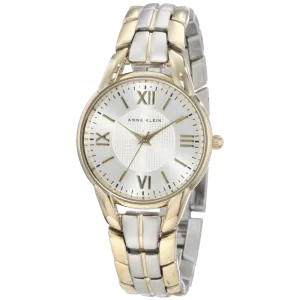 Anne Klein Womens 10 9815SVTT Two Tone Bracelet Watch