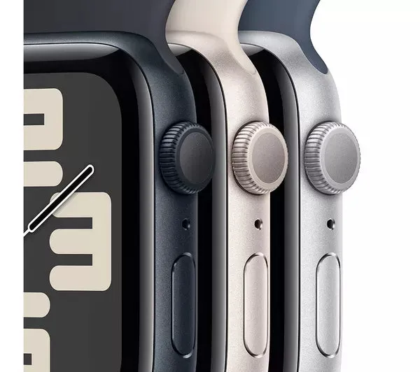 Apple Watch SE 2 GPS, 40mm Starlight Aluminium Case with Starlight Sport Band - Very Good
