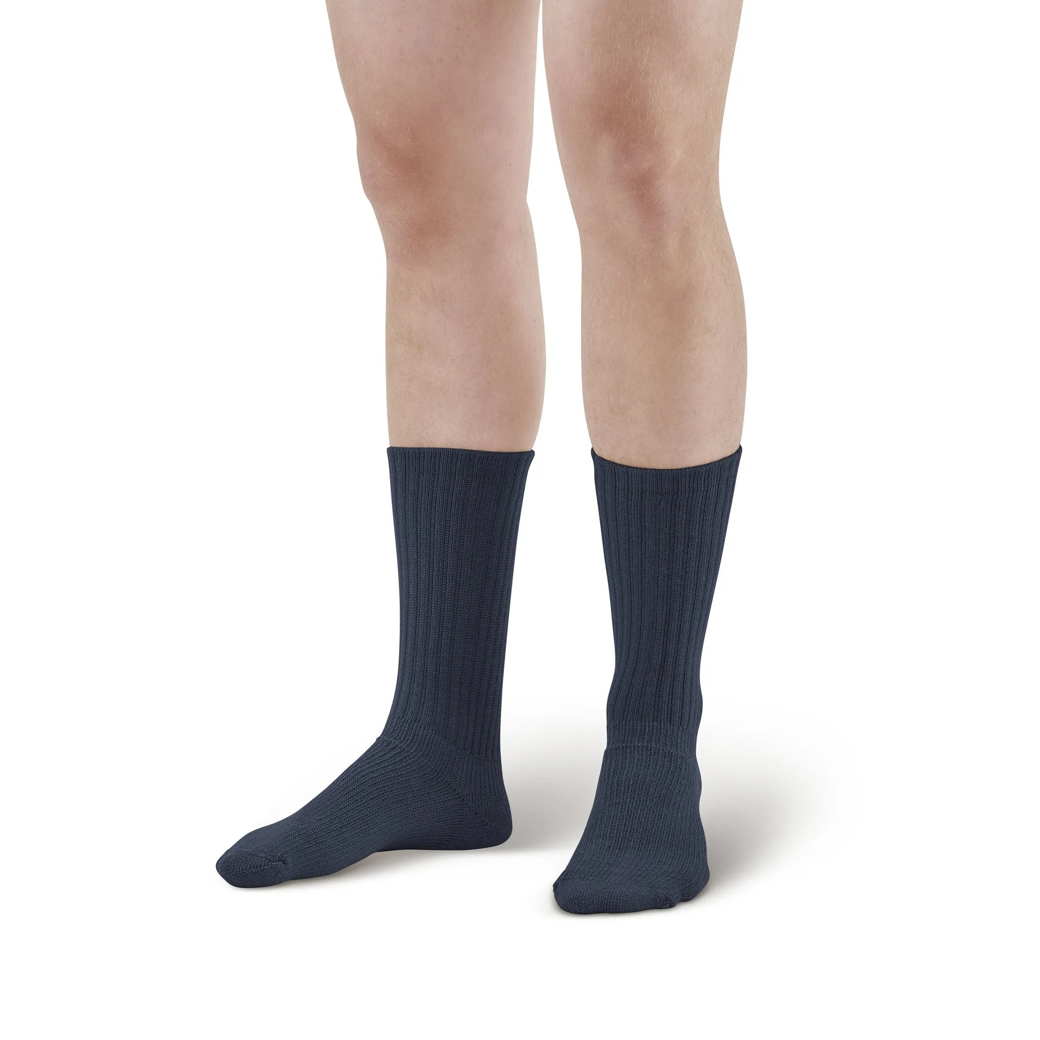 AW 195 E-Z Walker Sport Crew Socks 8-15 mmHg