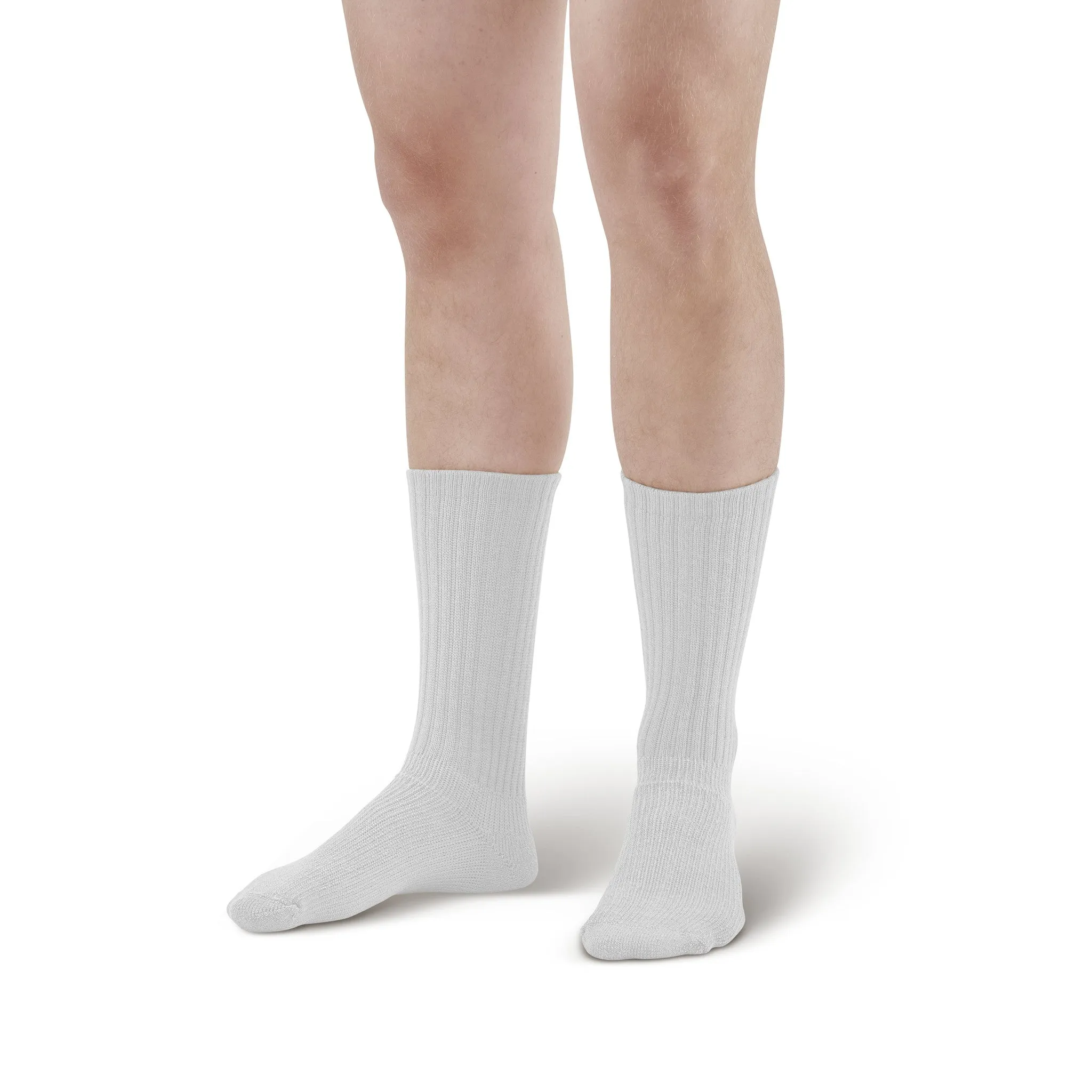 AW 195 E-Z Walker Sport Crew Socks 8-15 mmHg