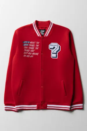 Baseball Jacket Red