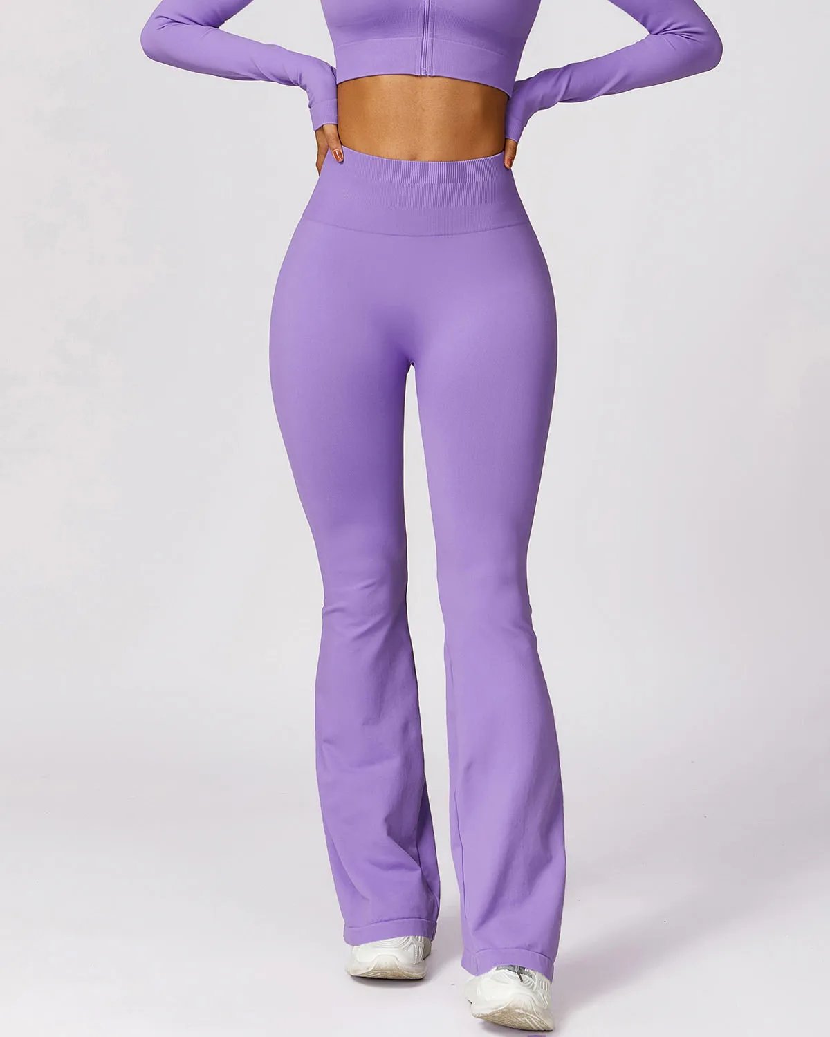 Cecilia Scrunch Leggings - Purple