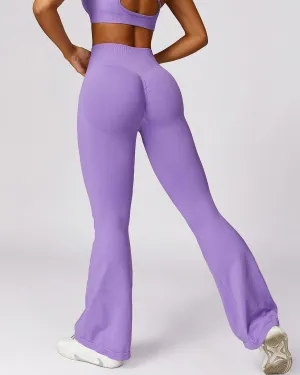 Cecilia Scrunch Leggings - Purple