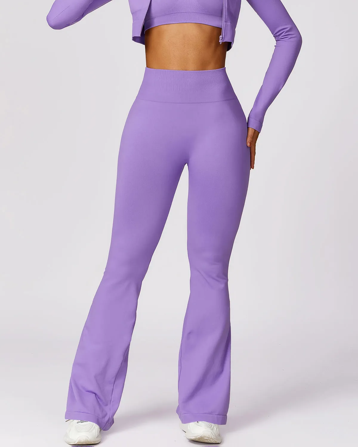 Cecilia Scrunch Leggings - Purple