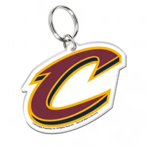 Cleveland Cavaliers  WinCraft "C" Team Colors Acrylic Keychain Keyring
