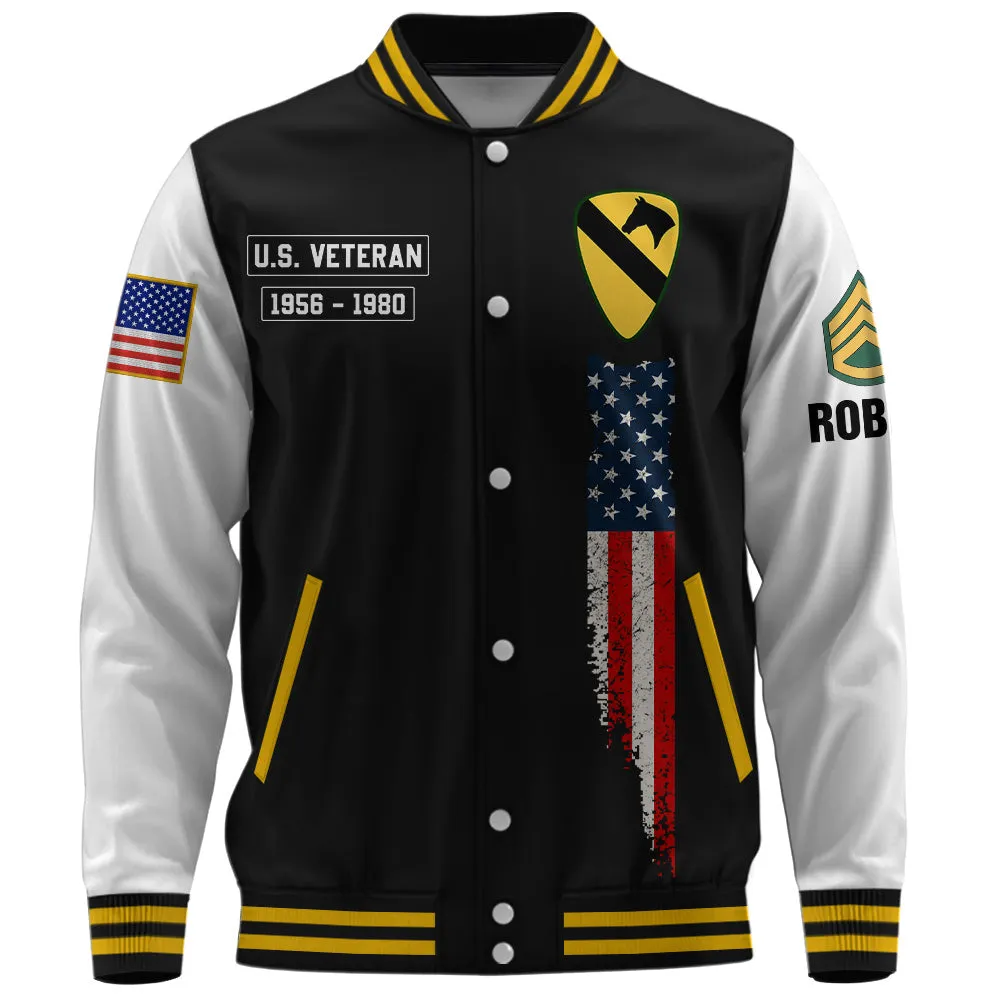 Custom Baseball Jacket It Was Once My Life US Veteran I Will Always Be Proud Of It Personalized Gift For Veterans K1702
