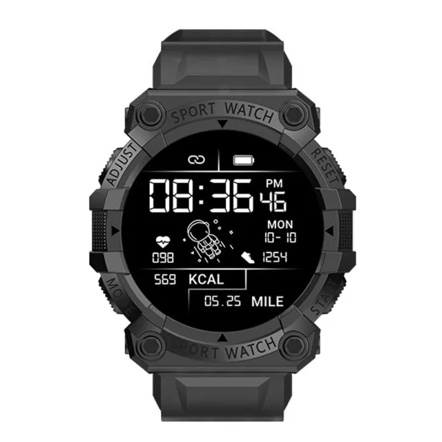 D18 FD68S Smartwatch Fitness Tracker Watches Smart Watch Men Women Blood pressure Step Stopwatch for IOS Android Smart Bracelet