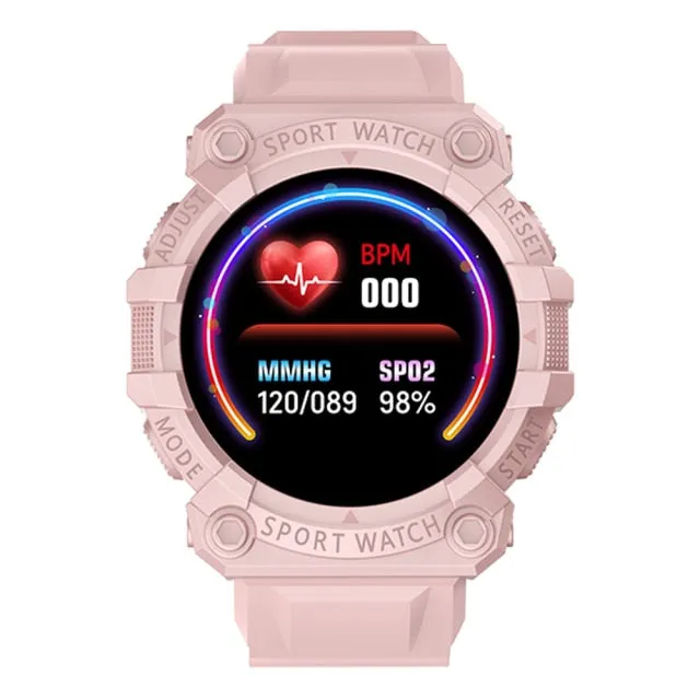 D18 FD68S Smartwatch Fitness Tracker Watches Smart Watch Men Women Blood pressure Step Stopwatch for IOS Android Smart Bracelet
