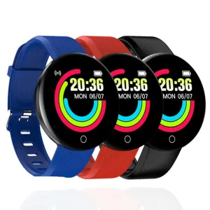 D18 FD68S Smartwatch Fitness Tracker Watches Smart Watch Men Women Blood pressure Step Stopwatch for IOS Android Smart Bracelet