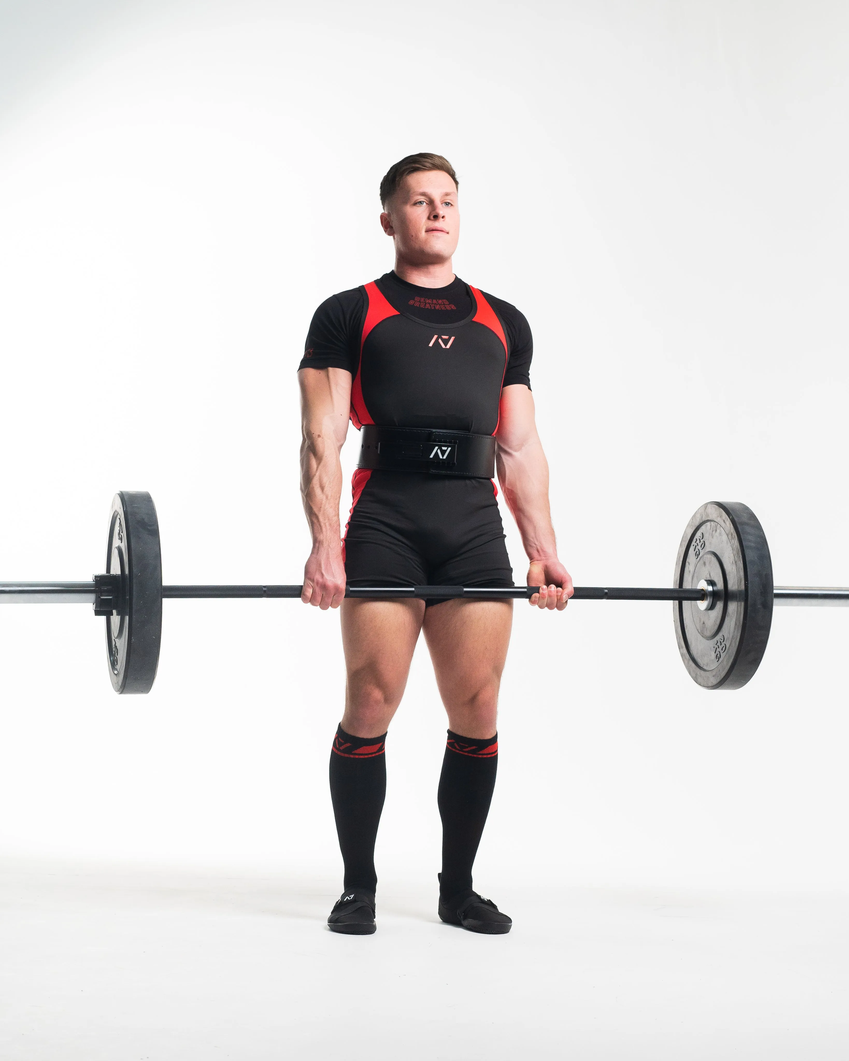 Deadlift Socks - Red Dawn