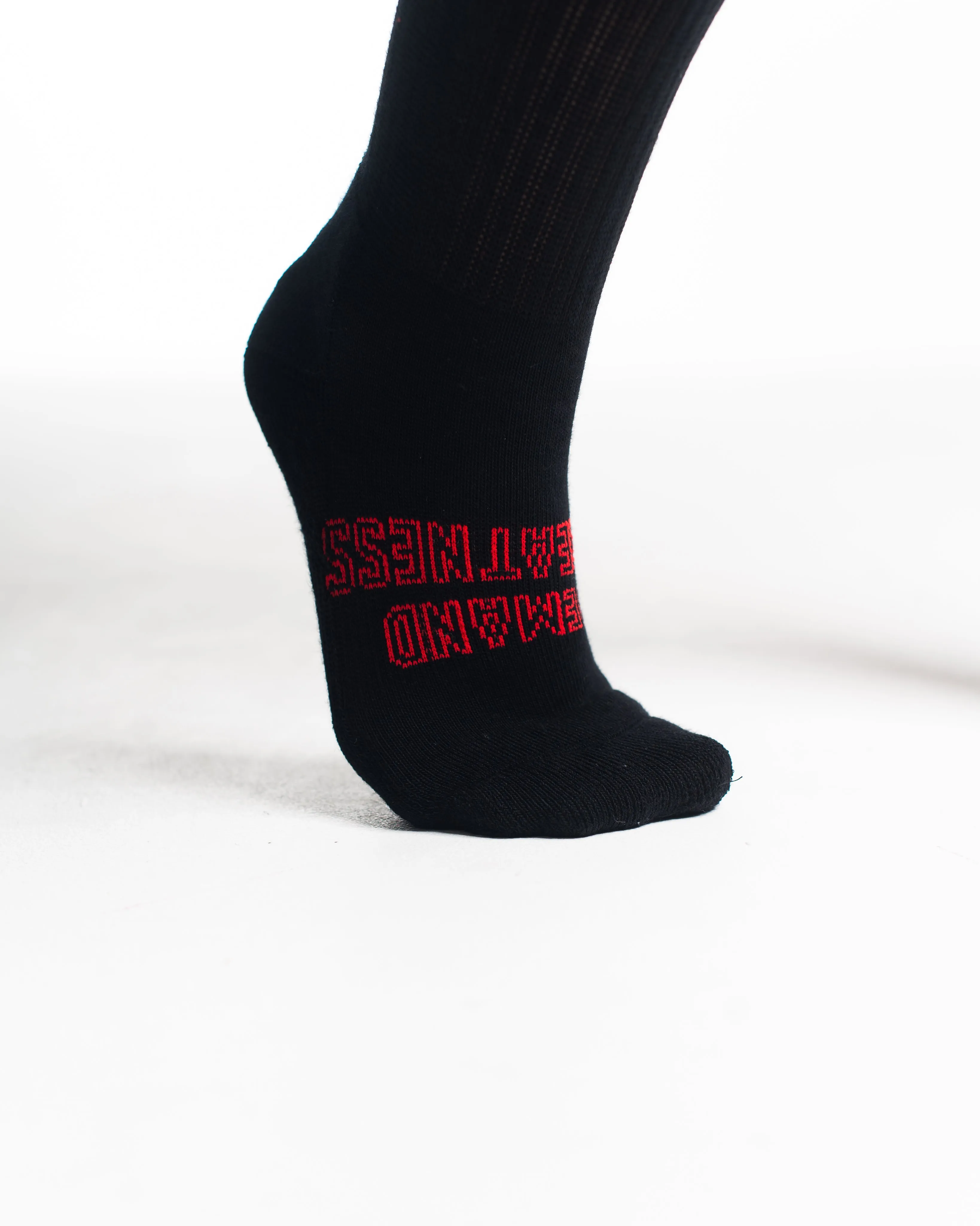 Deadlift Socks - Red Dawn