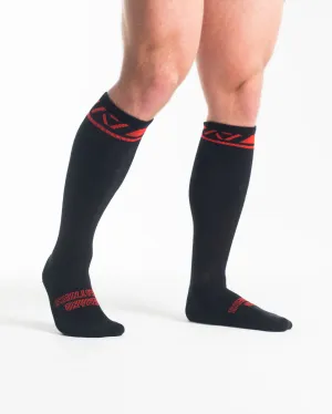 Deadlift Socks - Red Dawn