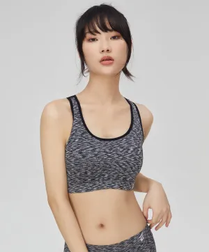 Energized Soulful Seamless Cross-Back Sports Bra 201-1110S