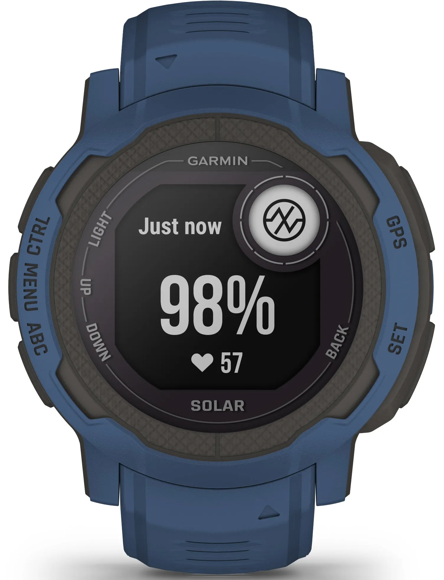 Garmin Watch Instinct 2 Solar GPS Tidal Blue Smartwatch
