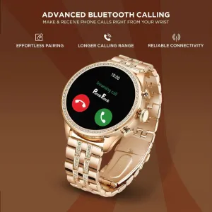 GEN 9 Women's Smartwatch with HD Display, Fitness Tracker (Rose Gold)