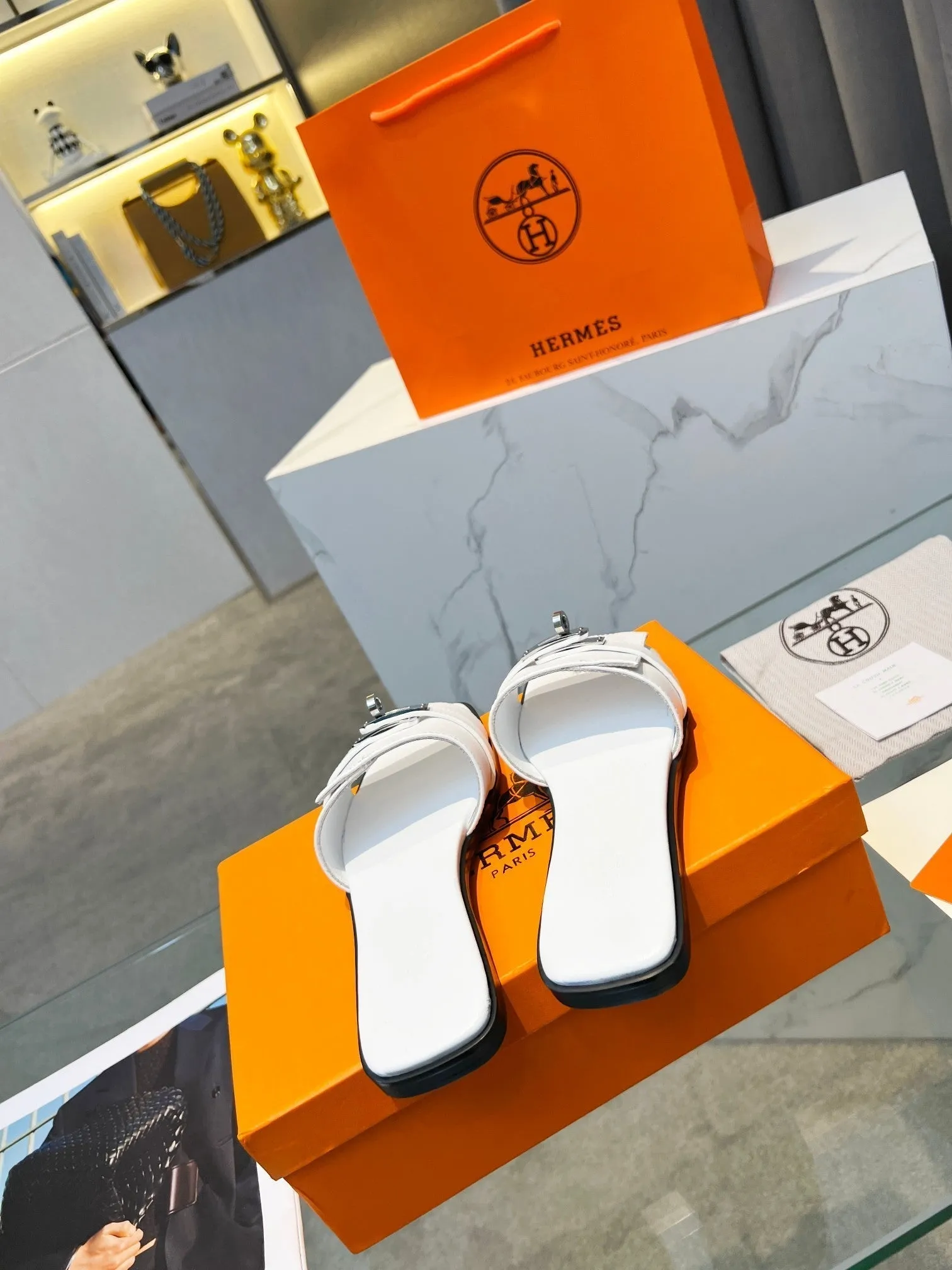 Giulia Sandal White Calfskin