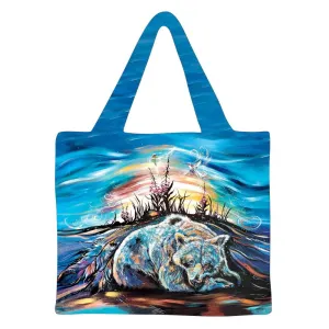 Indigenous Collection Reusable Shopping Bag - Carla Joseph: Sleepy Bear