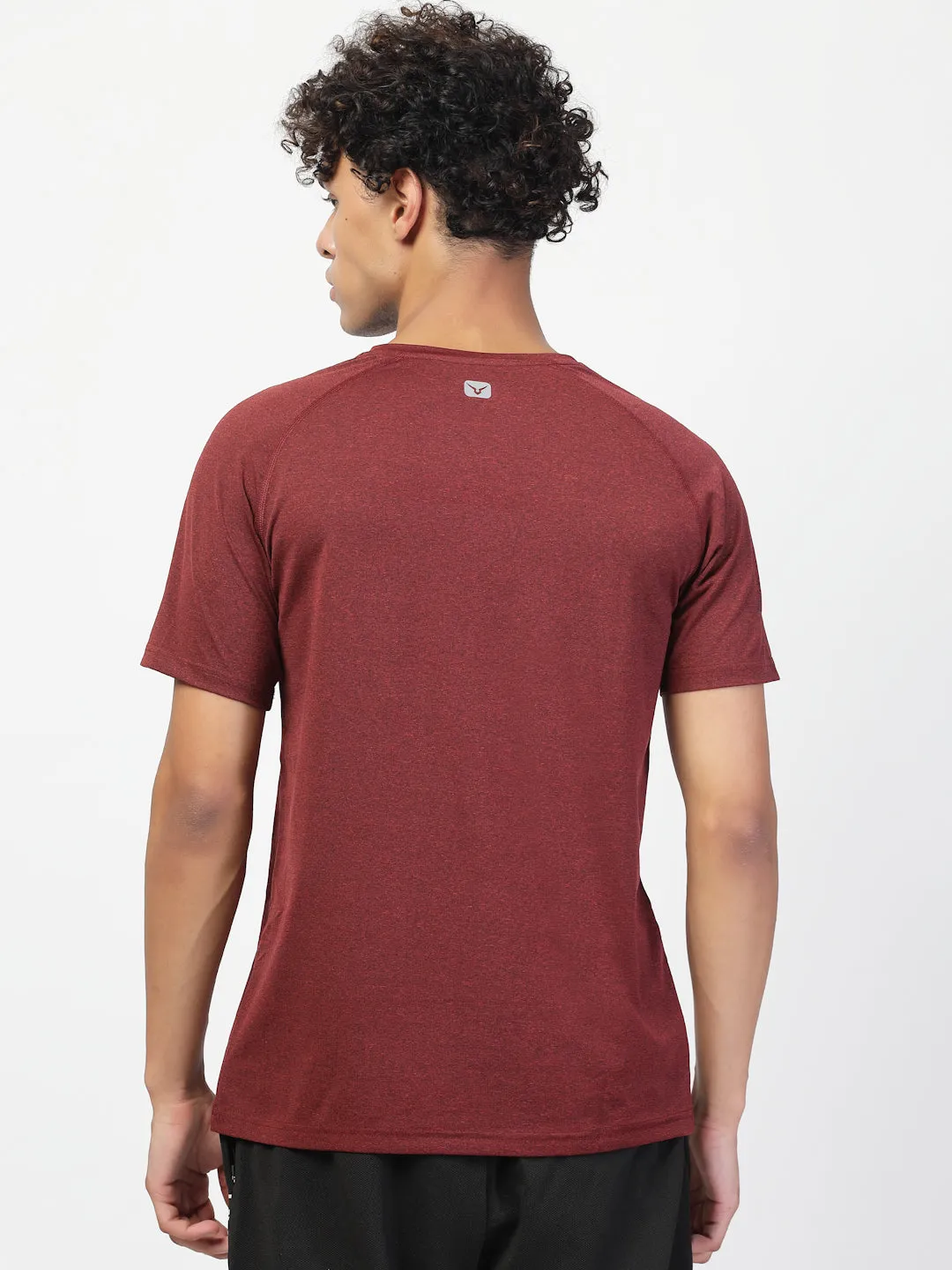 Invincible Men's Round Neck Gym T-shirt