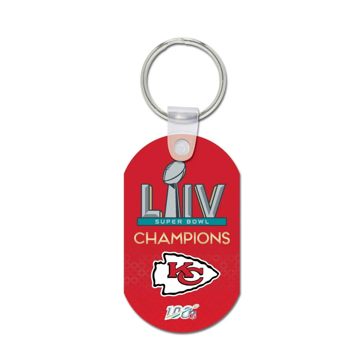 Kansas City Chiefs 2020 Super Bowl LIV Champions WinCraft Aluminum Keychain