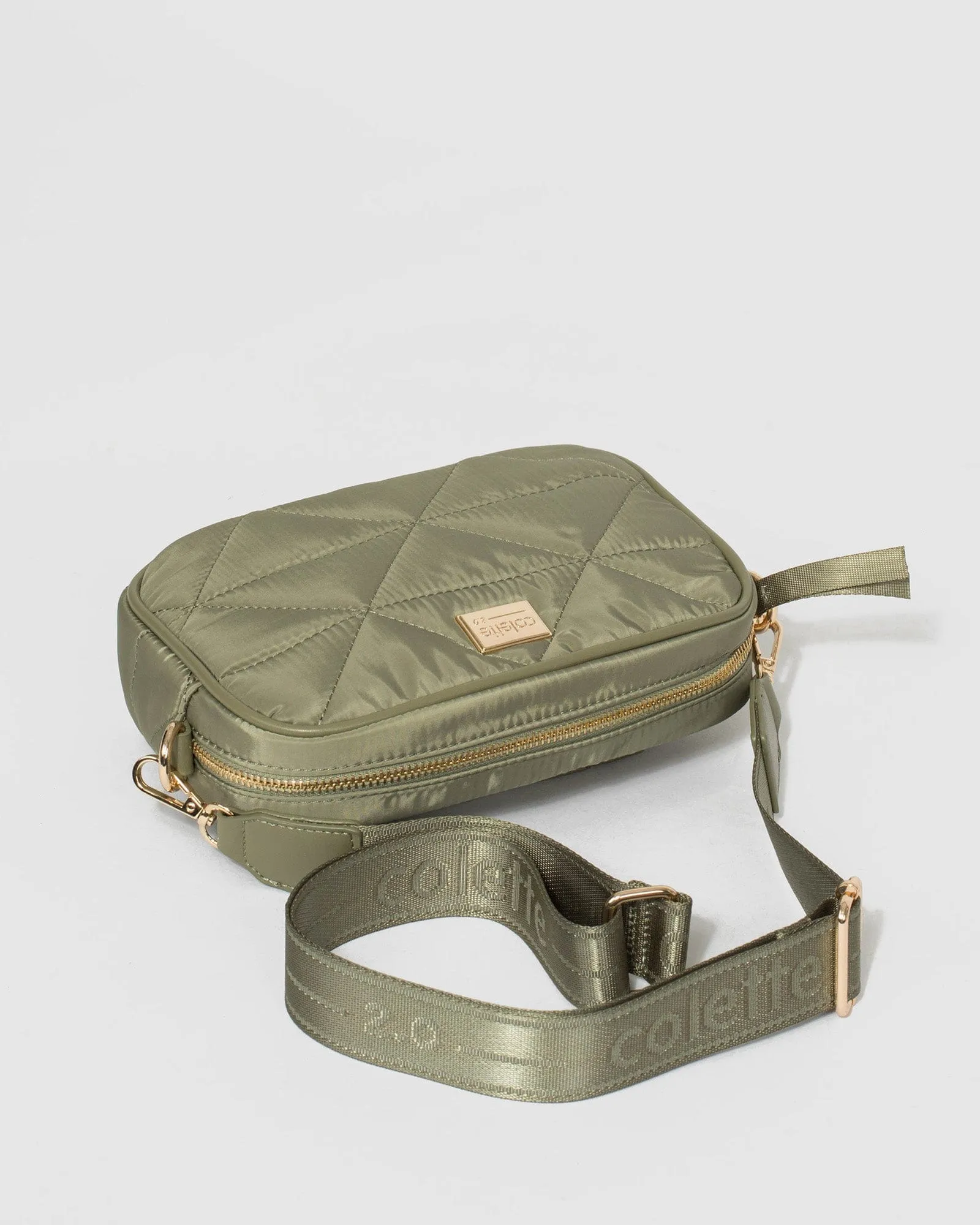 Khaki Alison Sport Crossbody Bag