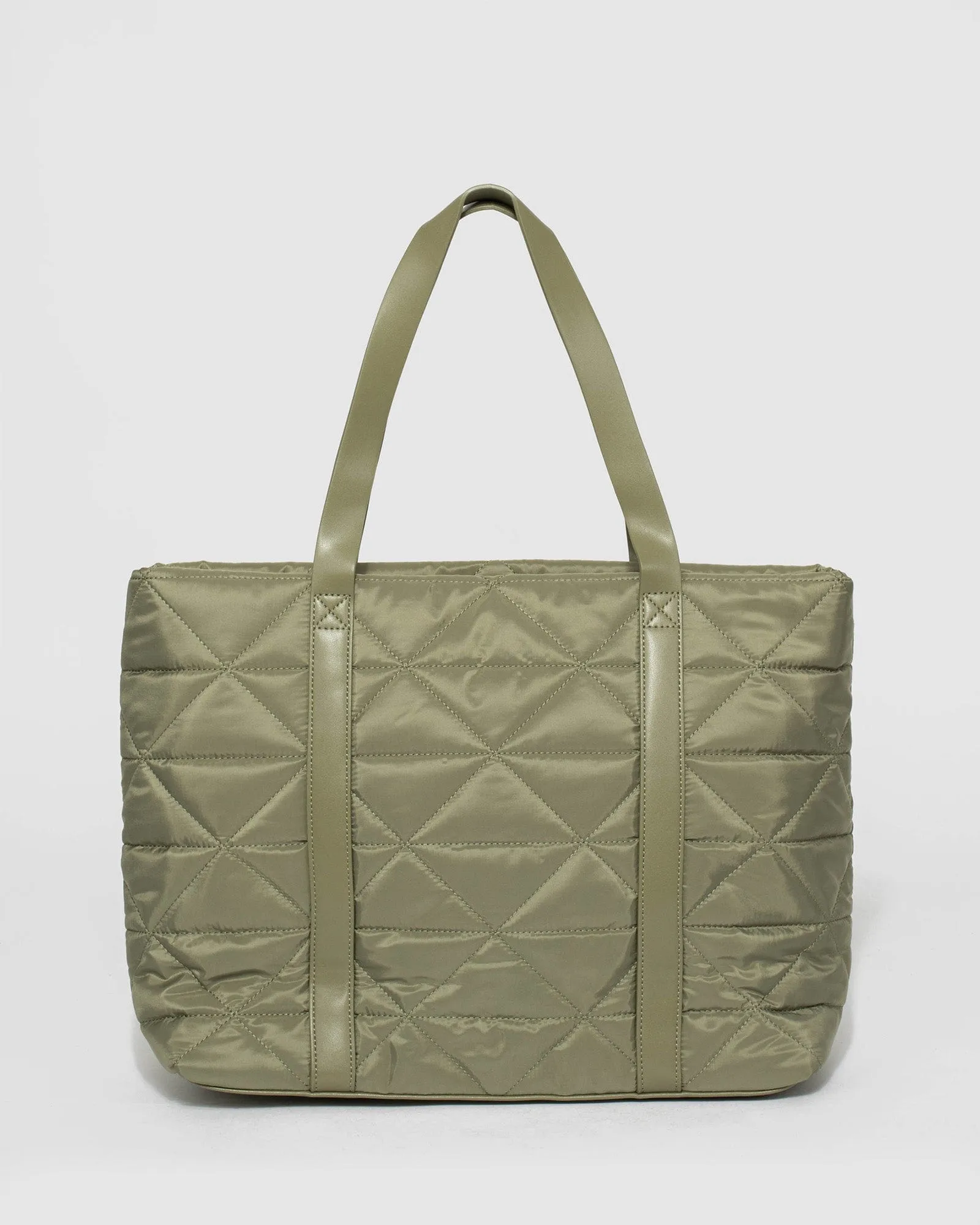 Khaki Billie Sport Tote Bag