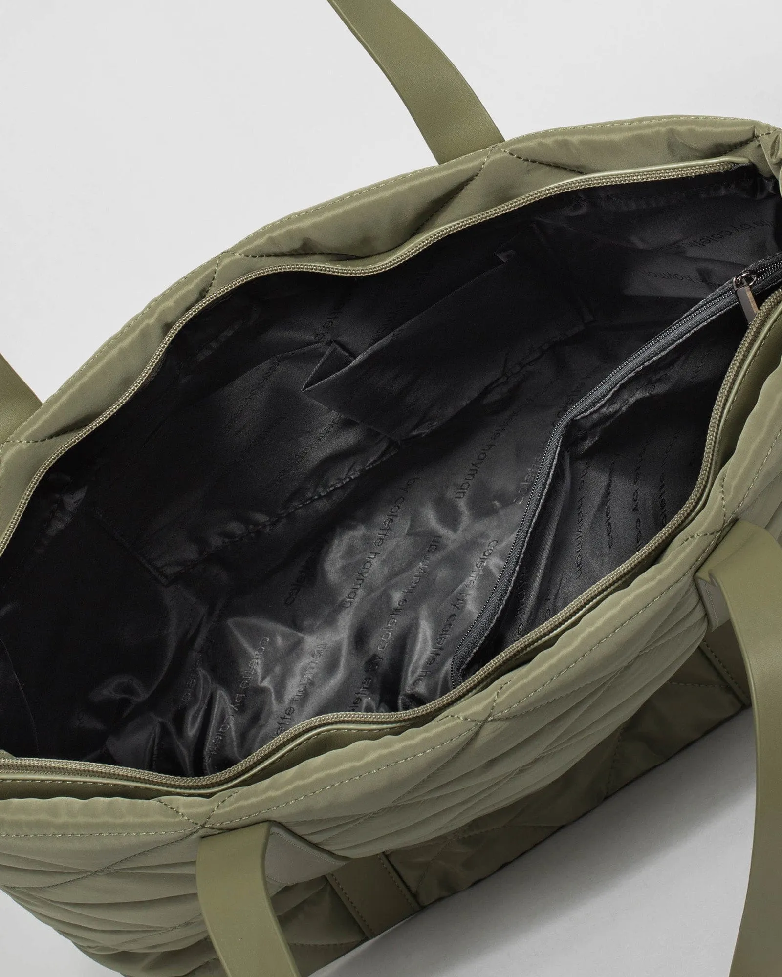 Khaki Billie Sport Tote Bag