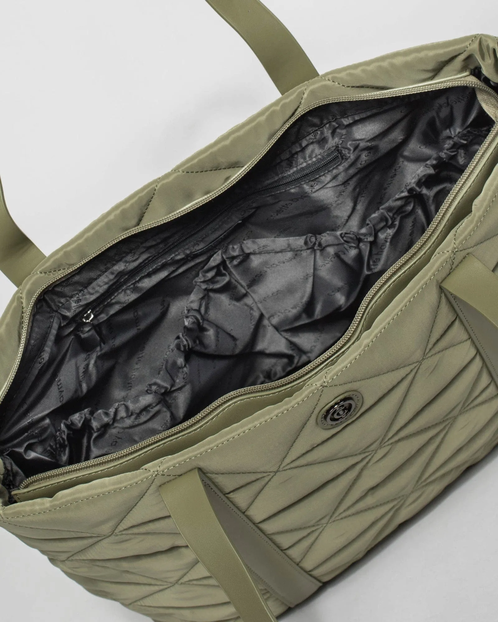 Khaki Billie Sport Tote Bag