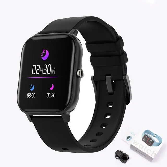 LIGE New P8 1.4 inch Full Touch Women Digital Watches Waterproof Sports For xiaomi iPhone Multifunctional  Electronic Watch Men