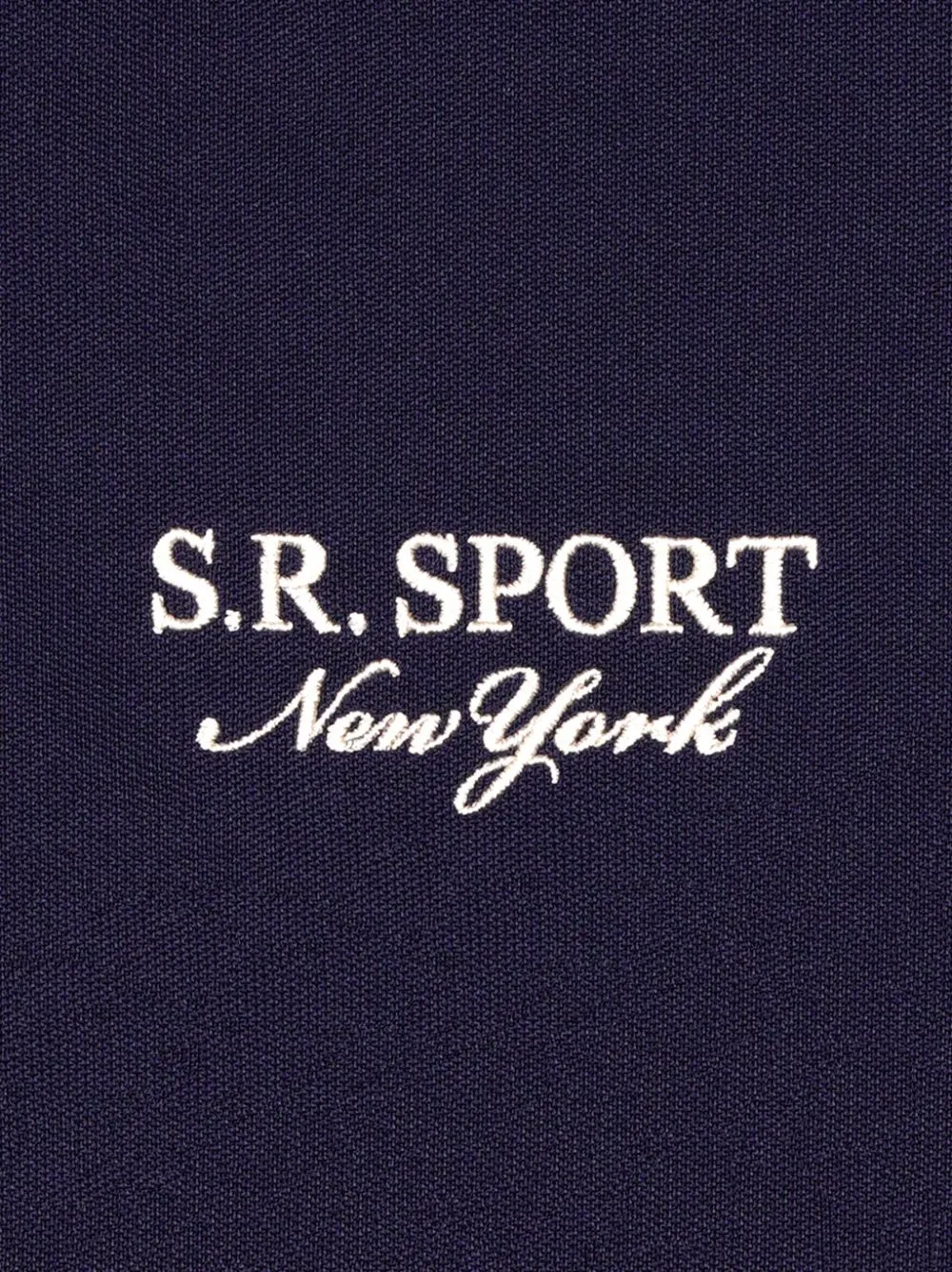 logo-embroidered stripe-detailing track pants