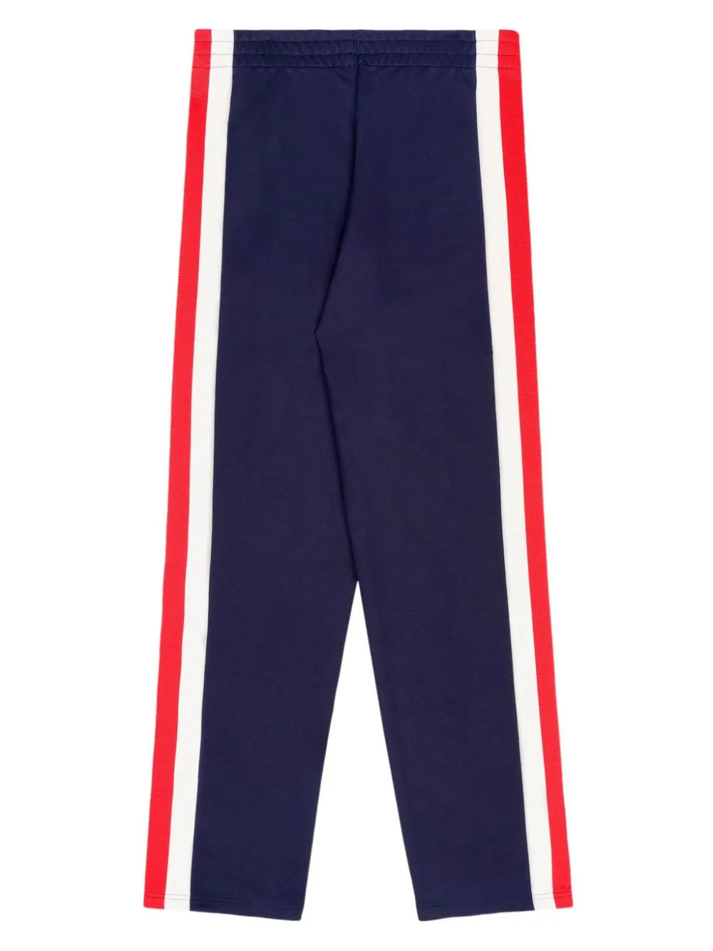 logo-embroidered stripe-detailing track pants