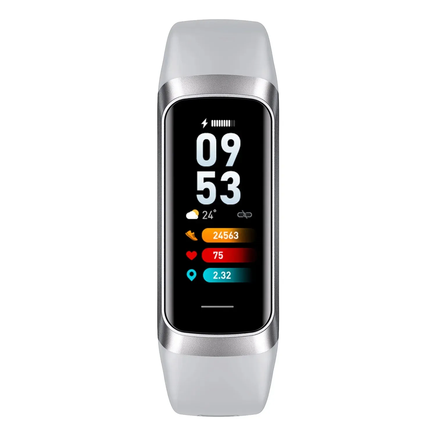 Men Women Waterproof Fitness Tracker Slim Smart Watch