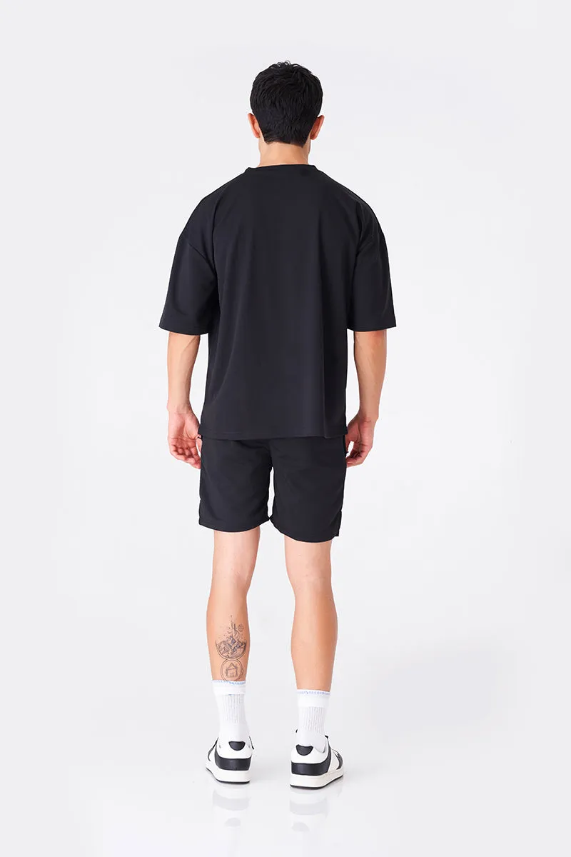 Men's Black Performance Gymwear Tee