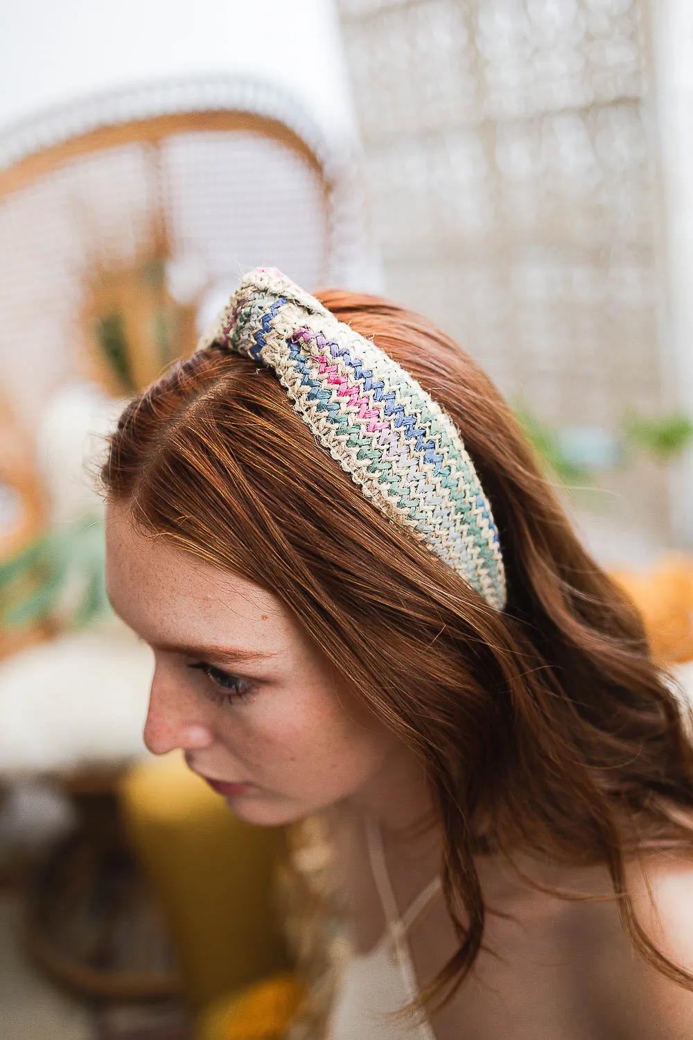 Natural Fiber Woven Headband – Lightweight and Stylish