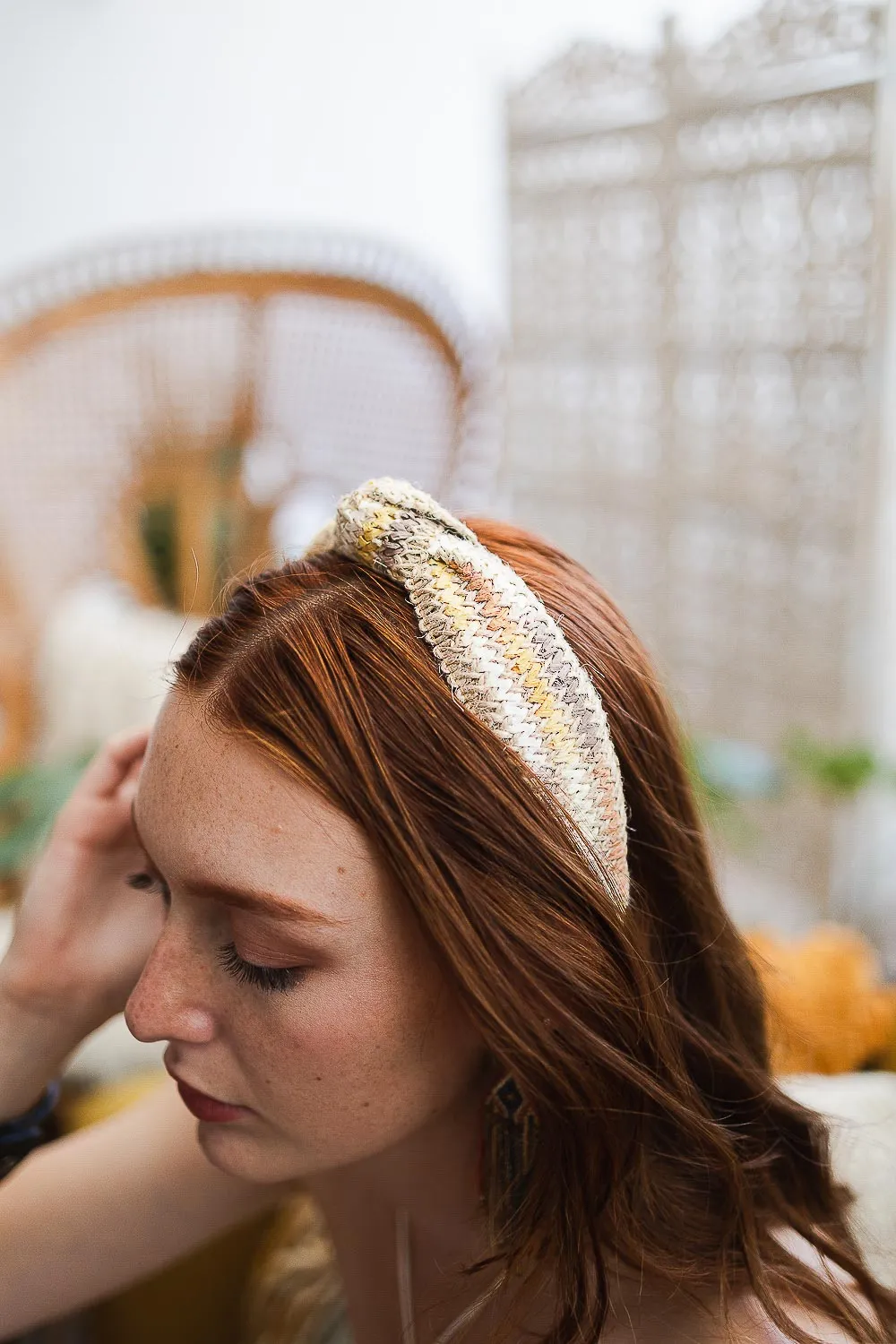 Natural Fiber Woven Headband – Lightweight and Stylish