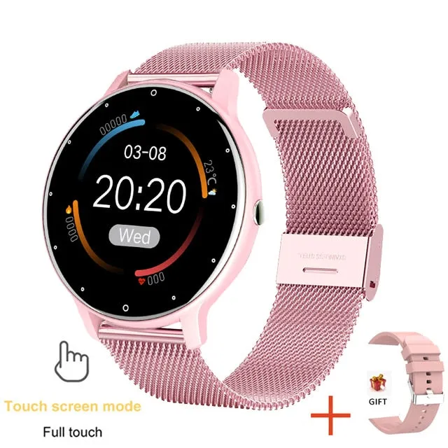 New Smart Watch Men Full Touch Fitness Tracker IP67 waterproof Sports Fitness Watch Ladies Smartwatch for Xiaomi phones Box