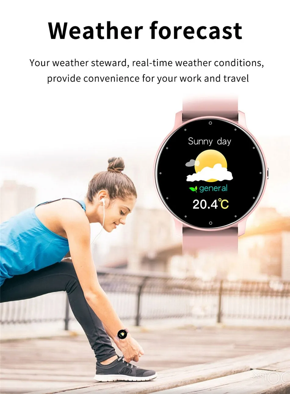 New Smart Watch Men Full Touch Fitness Tracker IP67 waterproof Sports Fitness Watch Ladies Smartwatch for Xiaomi phones Box
