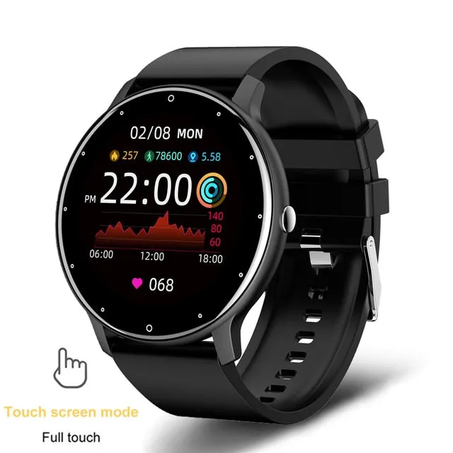 New Smart Watch Men Full Touch Fitness Tracker IP67 waterproof Sports Fitness Watch Ladies Smartwatch for Xiaomi phones Box