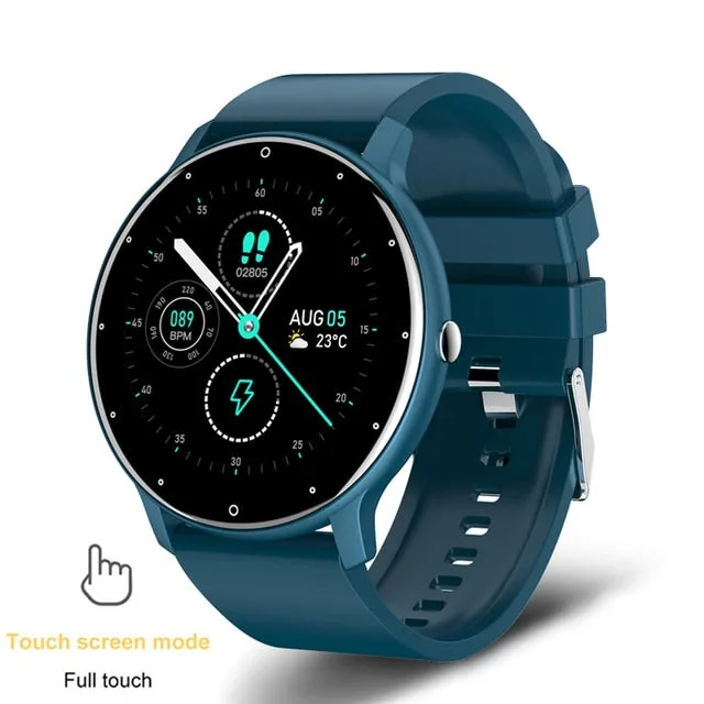 New Smart Watch Men Full Touch Fitness Tracker IP67 waterproof Sports Fitness Watch Ladies Smartwatch for Xiaomi phones Box