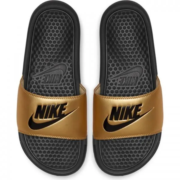 Nike - Women - W Benassi JDI - Black/Black/Metallic Gold