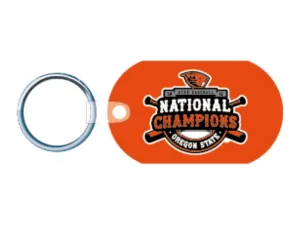 Oregon State Beavers 2018 College World Series CWS Champions Aluminum Keychain