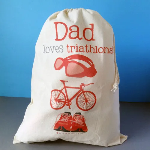 Personalised Triathlon Sack