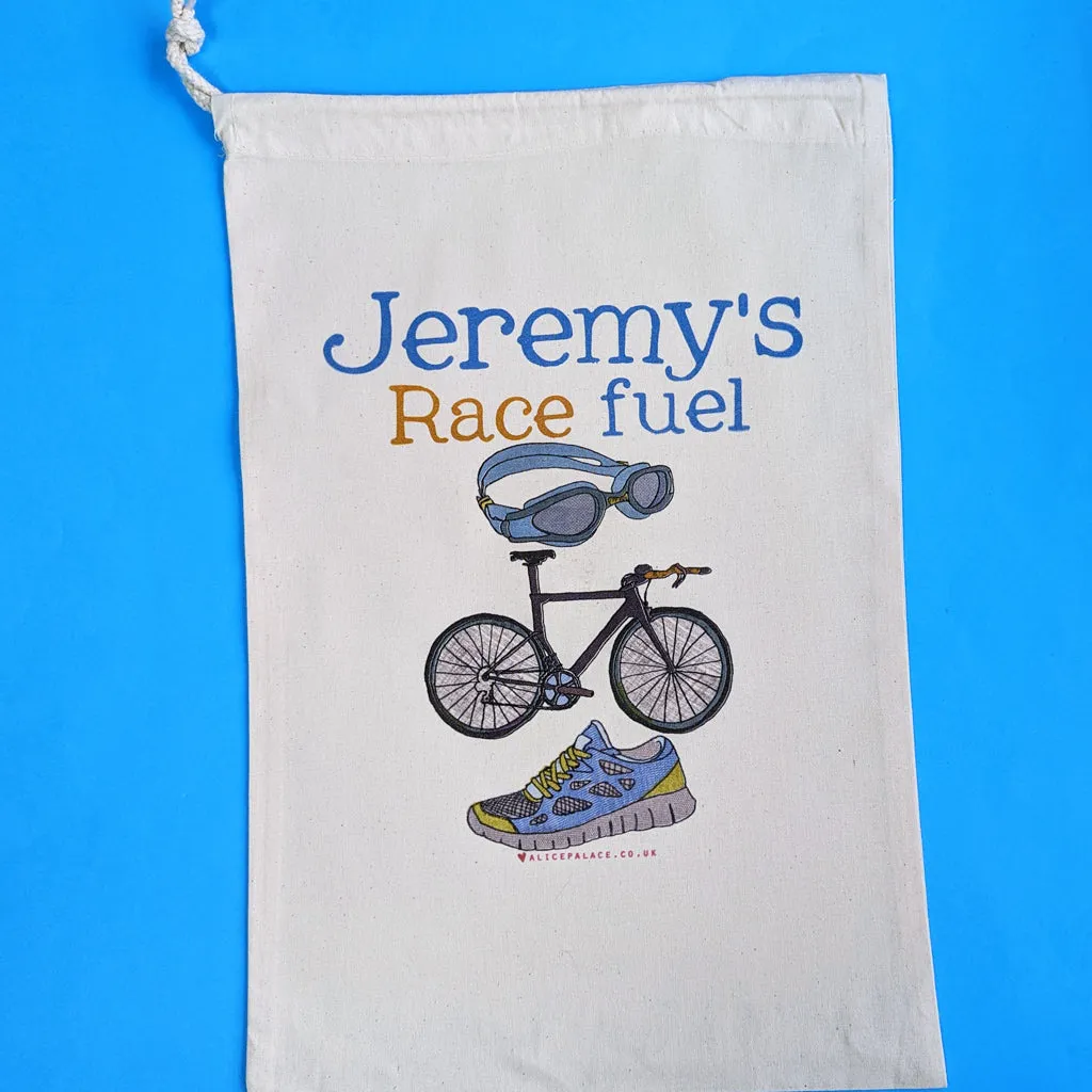 Personalised Triathlon Sack