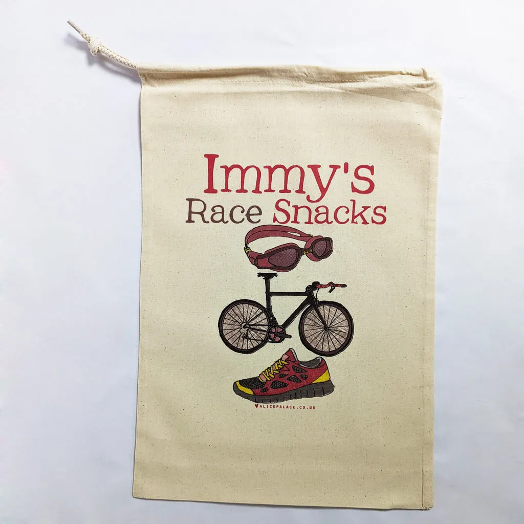 Personalised Triathlon Sack