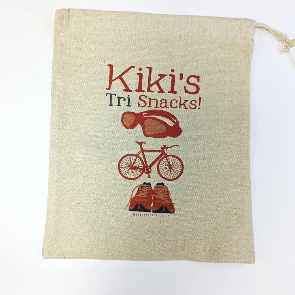 Personalised Triathlon Sack