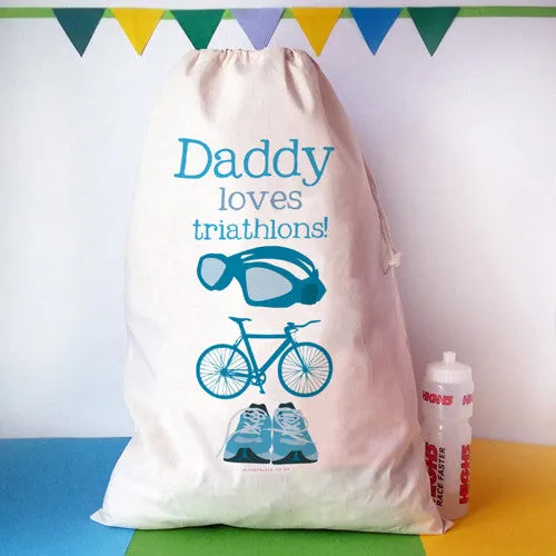 Personalised Triathlon Sack