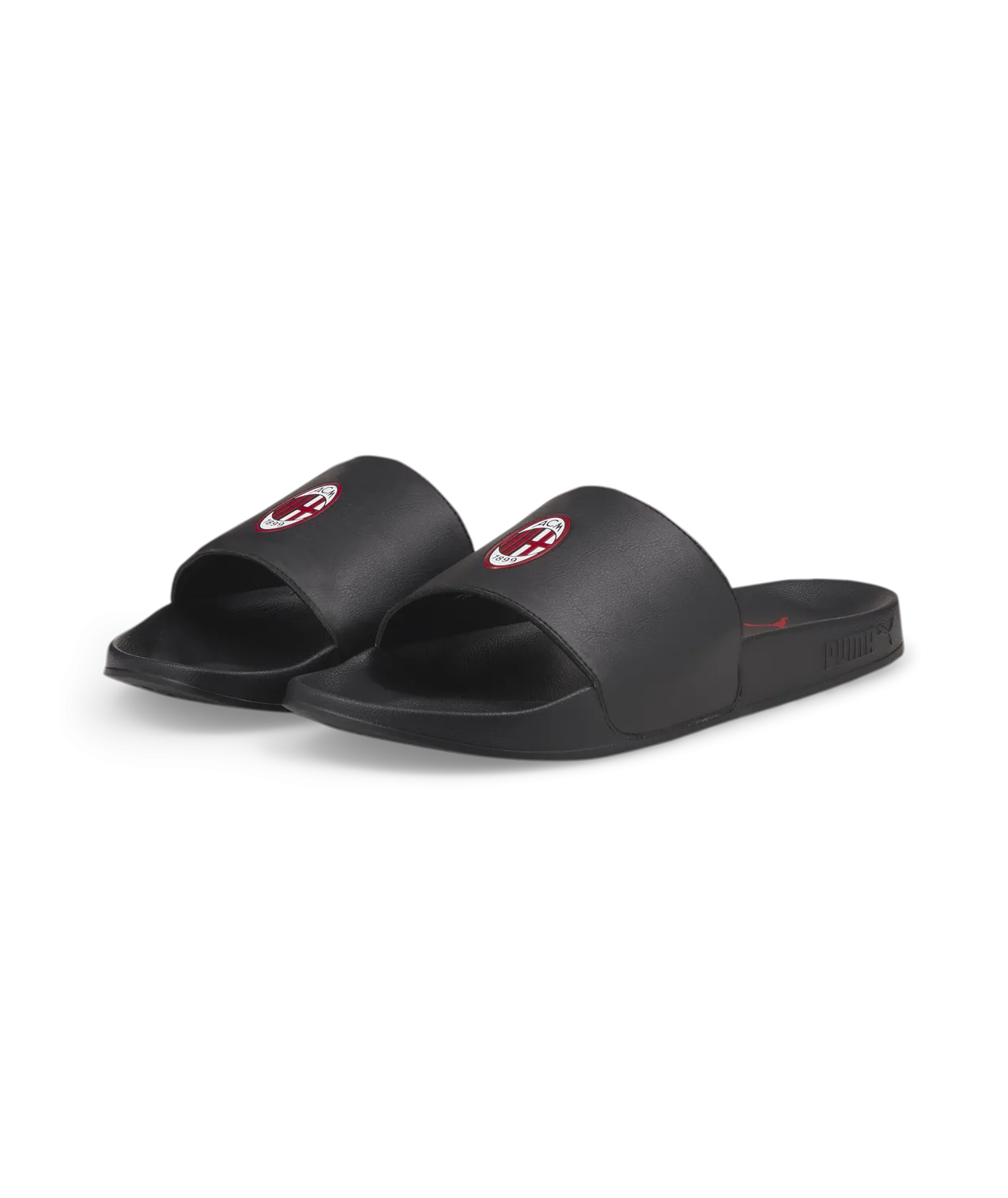 Puma Leadcat 2.0 AC Milan City Slides 10684701 Black/Red