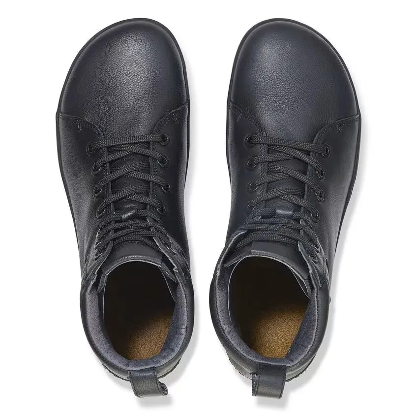 QO 500 Leather Panel Non-Slip Hi-Top in Black