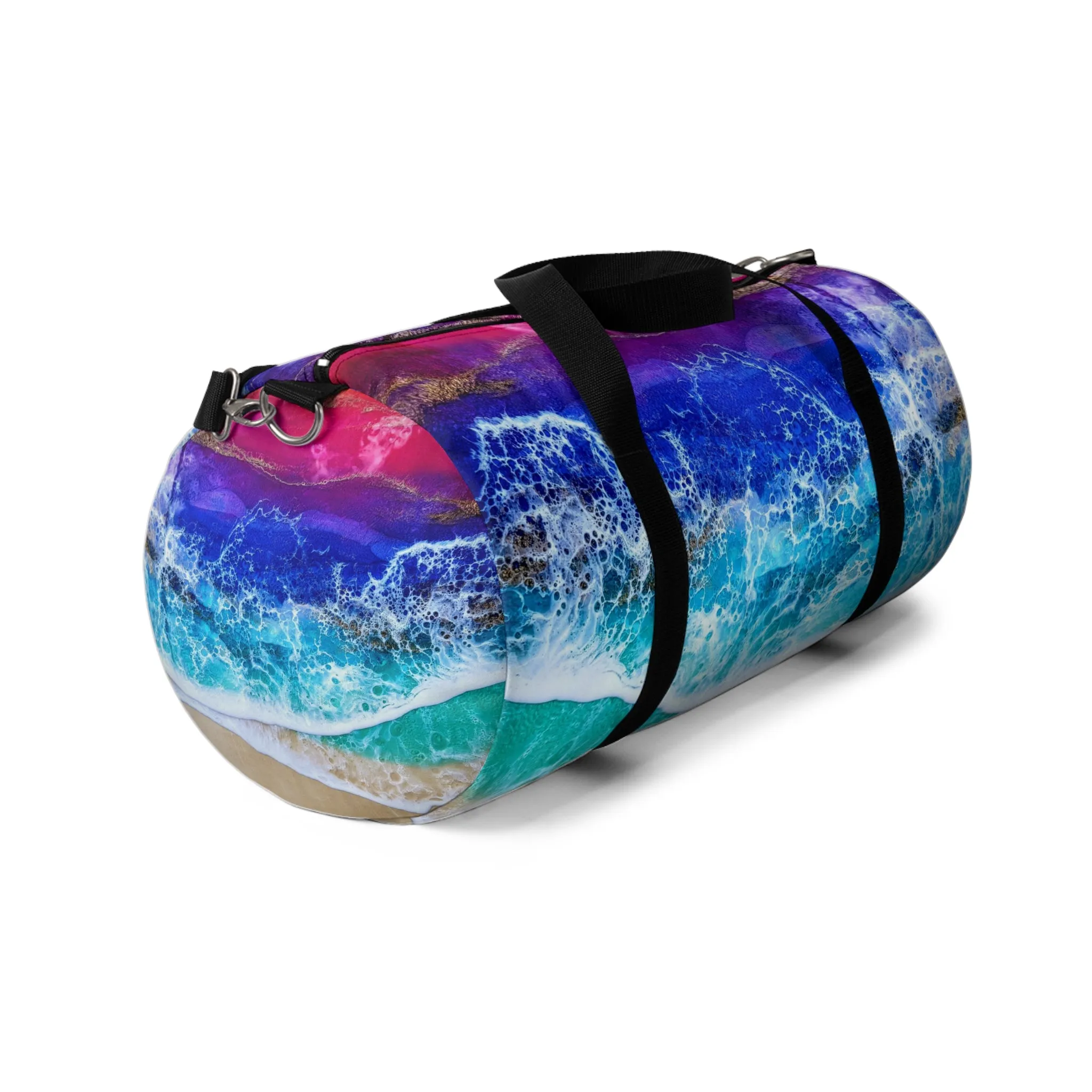Rainbow Wave Duffel Bag