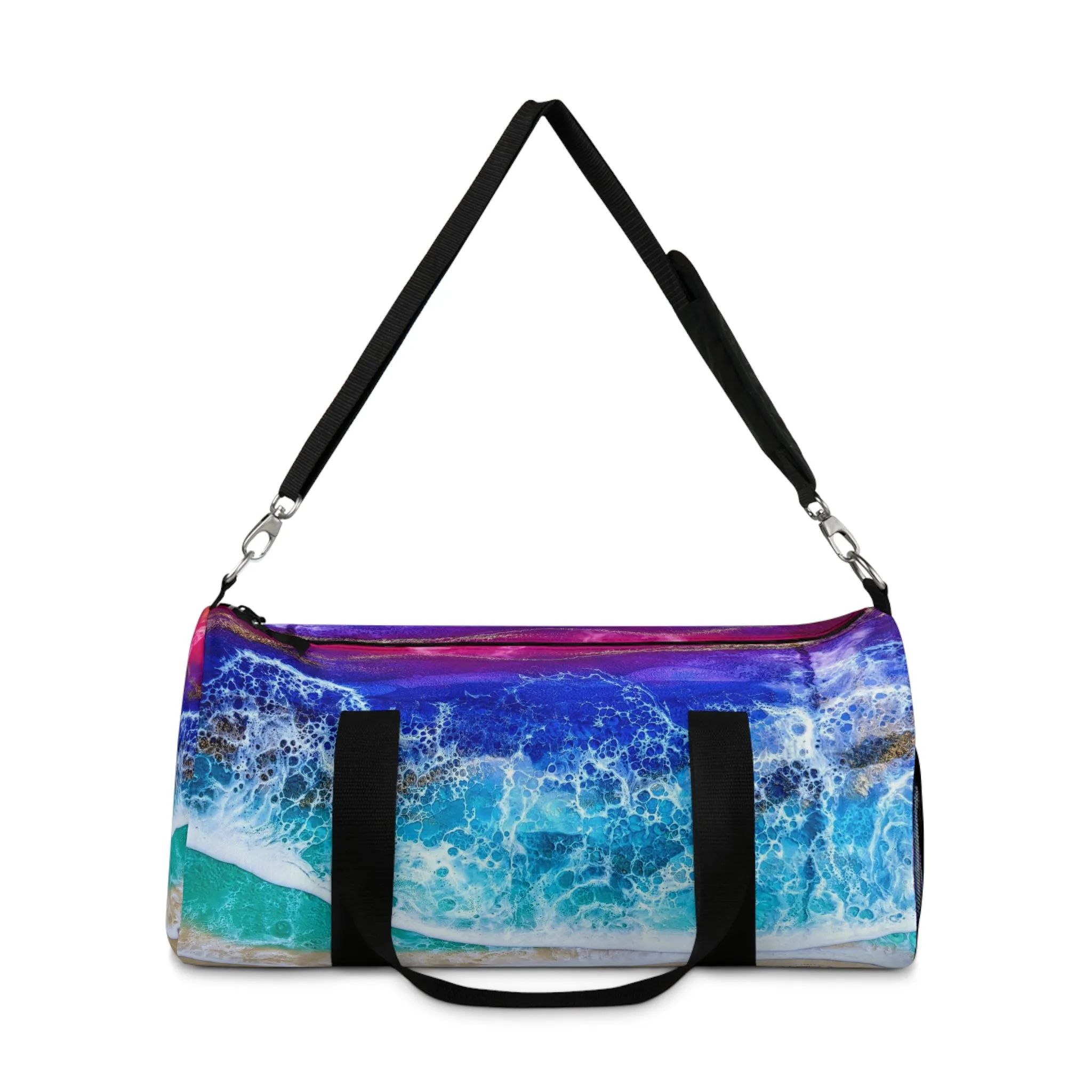Rainbow Wave Duffel Bag